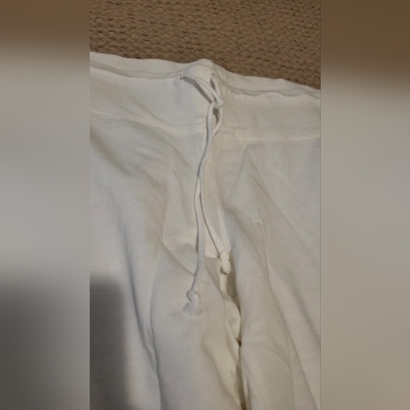 Gap White Lightweight Sweatpants - Picture 4 of 8